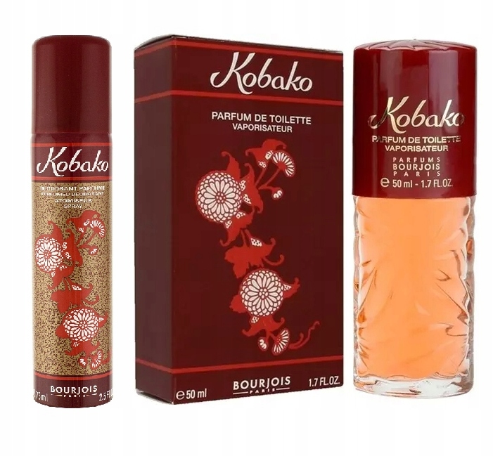Bourjois-KOBAKO 50 ML EDT + 75ml DEO SPRAY