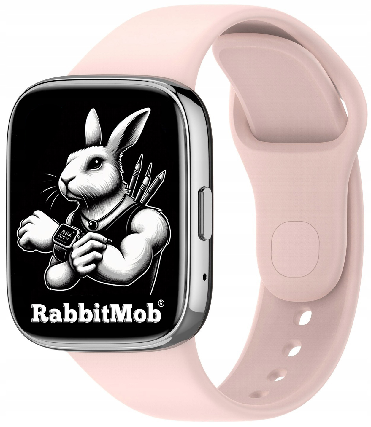 PASEK OPASKA BRANSOLETA DO XIAOMI REDMI WATCH 3 ACTIVE - RÓŻOWY