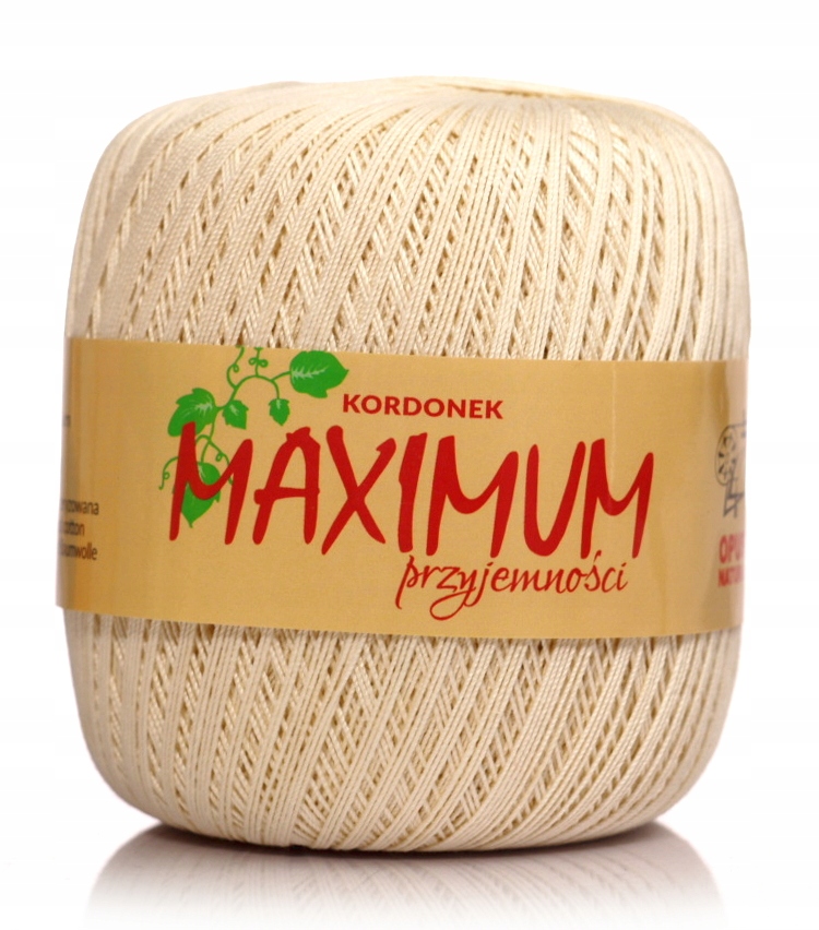 KORDONEK OPUS NATURA MAXIMUM NR 002 BEŻOWY