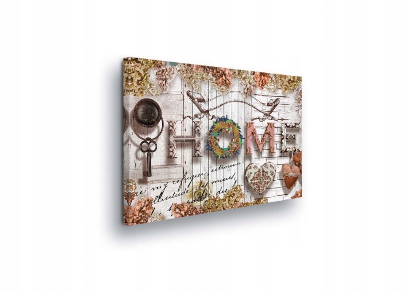 Obraz 80x60 Dům útulný teplo rodina rustikální srdce výzdoba domu