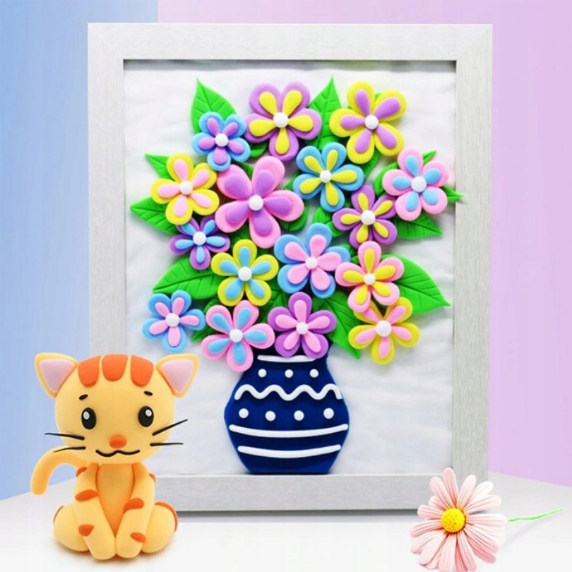 MAGICZNA PIANKOLINA MASA PLASTELINA PLASTYCZNA MODELINA ZESTAW 36 KOLORÓW Wiek dziecka 3 lata +