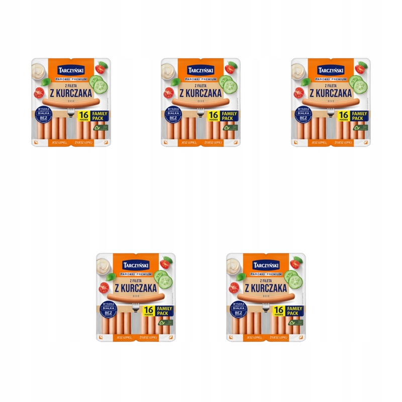 Parníčky s kuřecím filé Family Pack 360 g Tarczyński X5