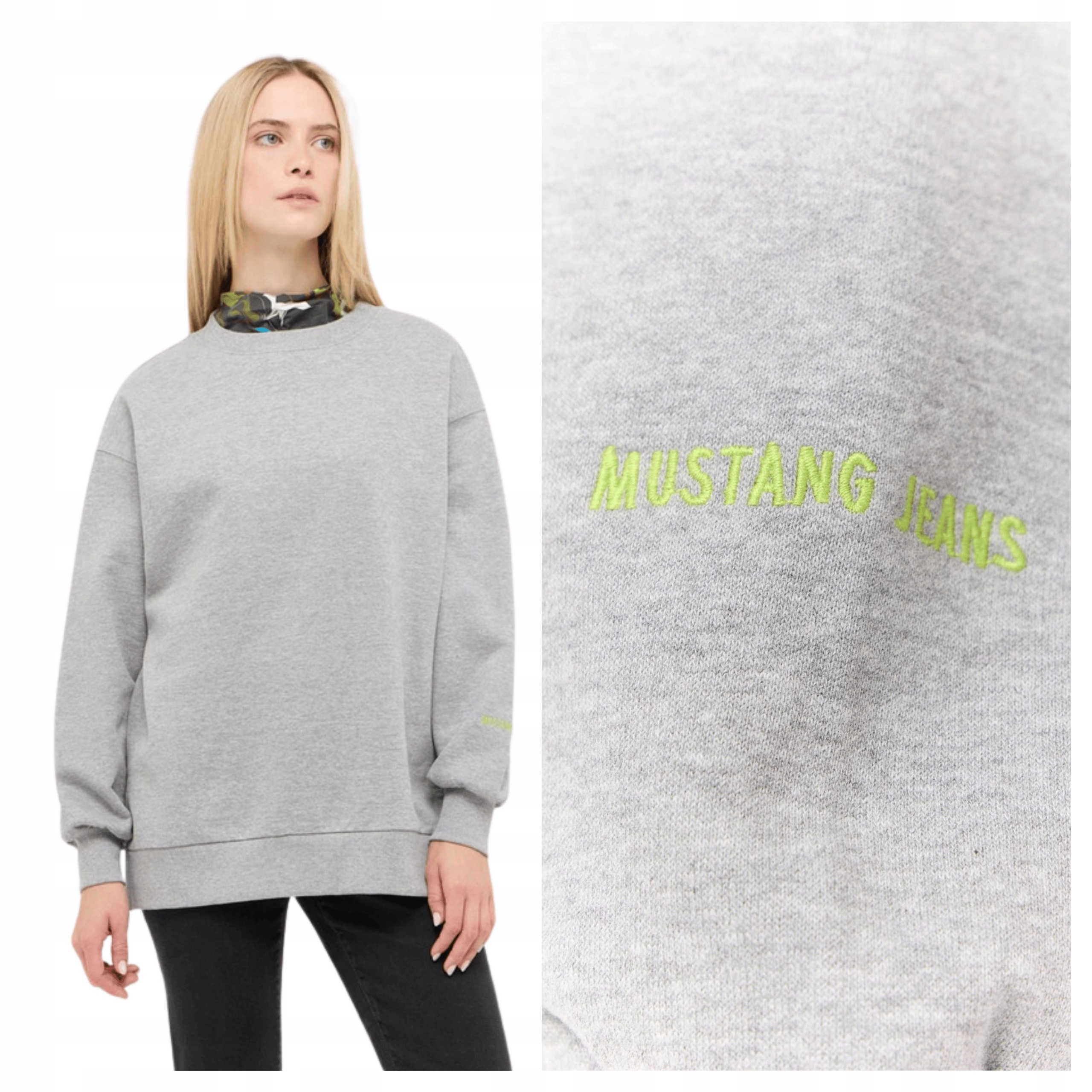 Dámská mikina Mustang Kimberly L s otevřeným lemem