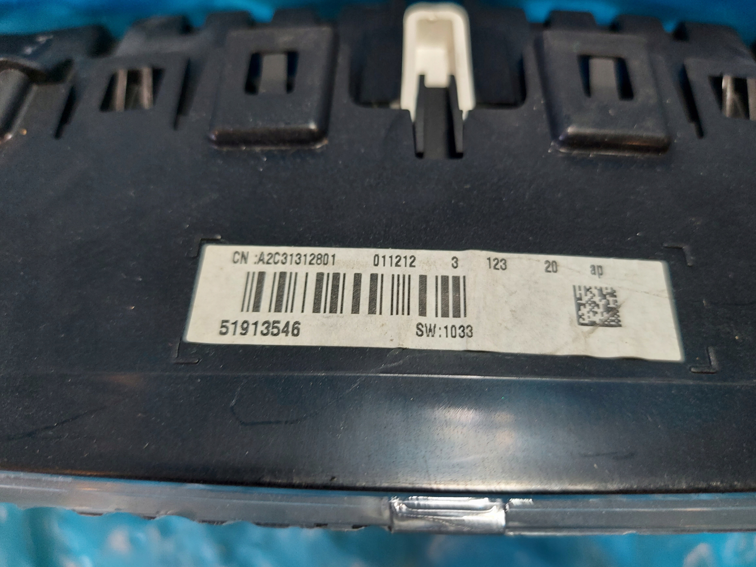 dials clock FIAT 500L 2013 R 0.9 T 93tys A2C31312801