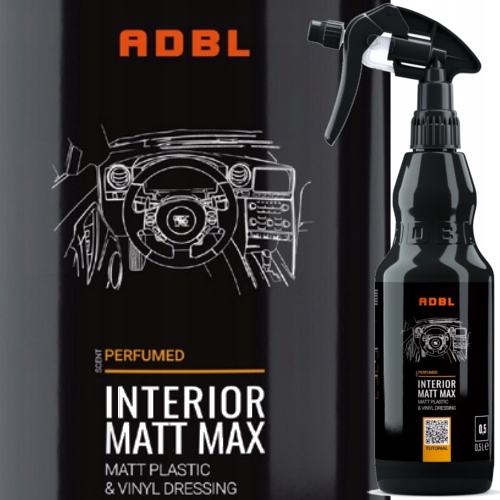 ADBL _ INTERIOR MATT MAX 0,5L – MATOWY DRESSING DO WEWNĘTRZNYCH PLASTIKÓW