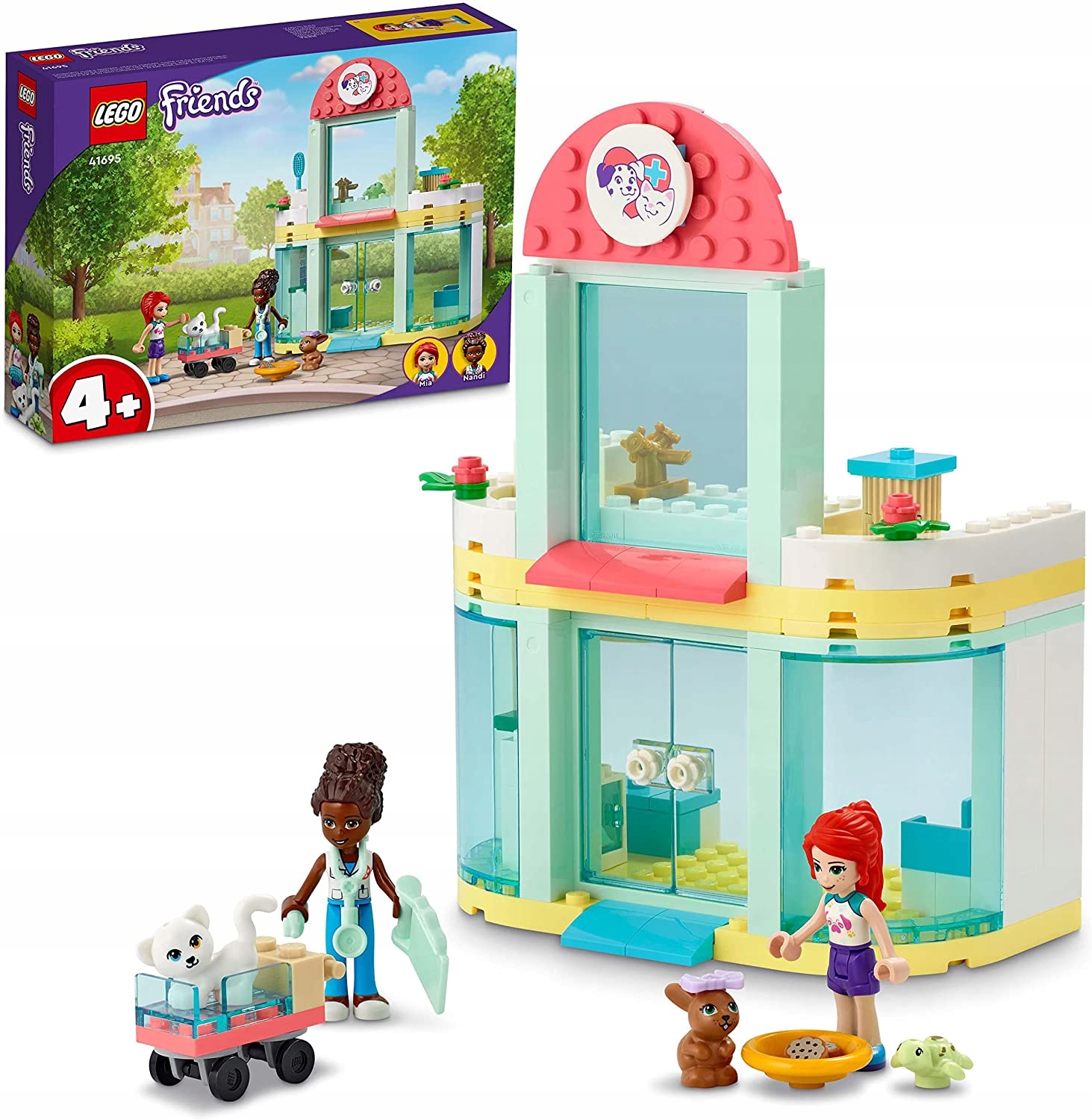 

Lego Friends Klinika dla zwierzątek 41695