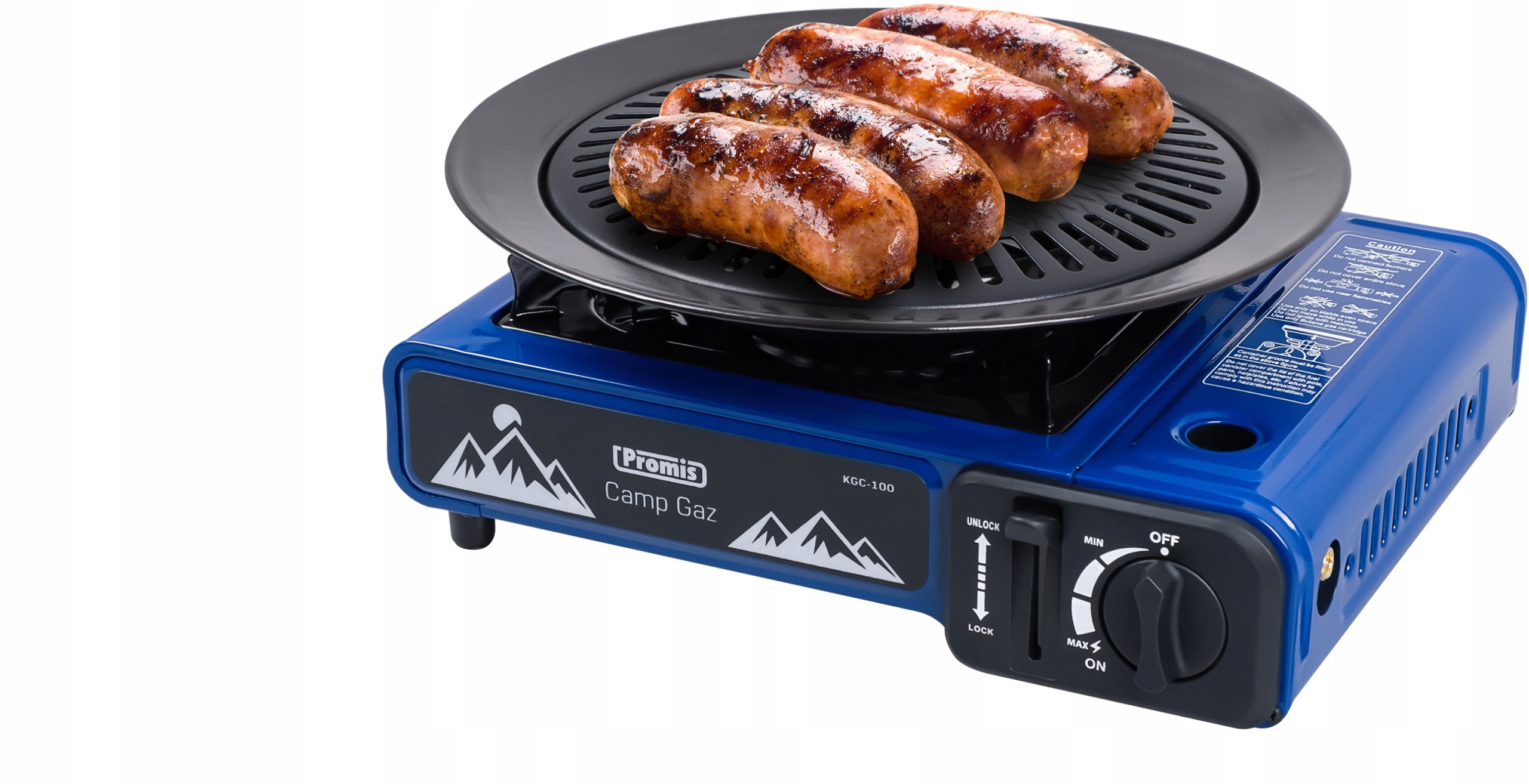 GRILL NAKŁADKA GRILLOWA DO KUCHENKI TURYSTYCZNEJ PROMIS KGC100 CAMPGAZ GK1 Model GK1