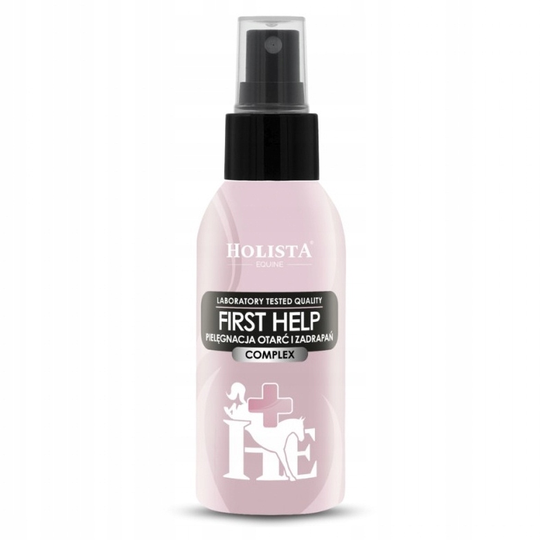 HolistaEquine First Help Spray 75ml Na Otarcia i Podrażnienia Do Skóry Koni