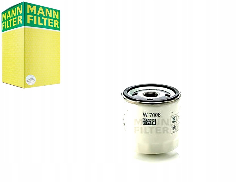 MANN-FILTER FILTR OLEJU MAN, W 7008