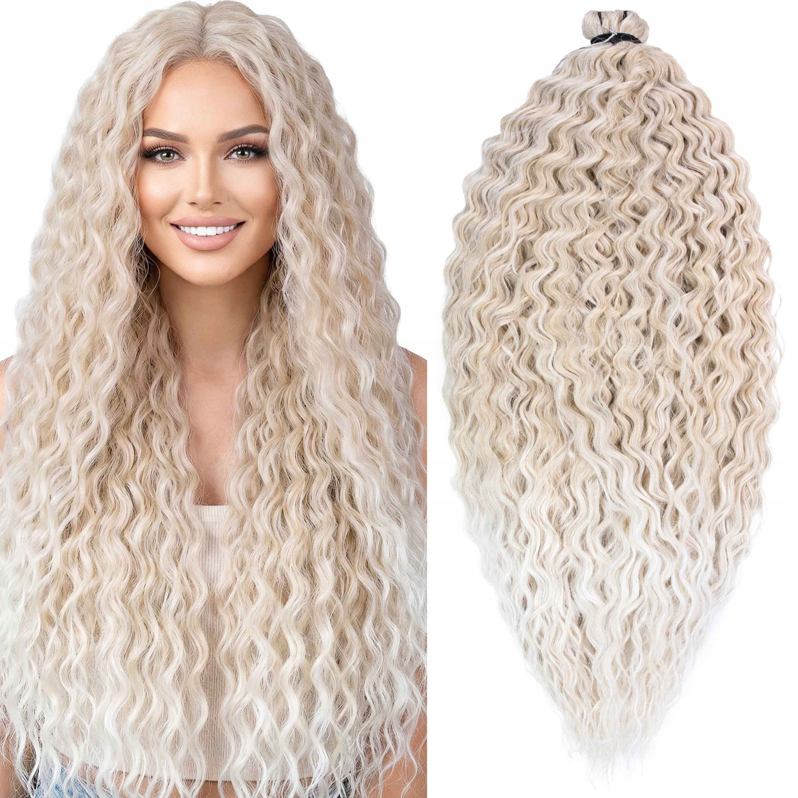 Włosy syntetyczne Afroloki Arielki Ariel Pro Plus 400g 76cm ombre blond