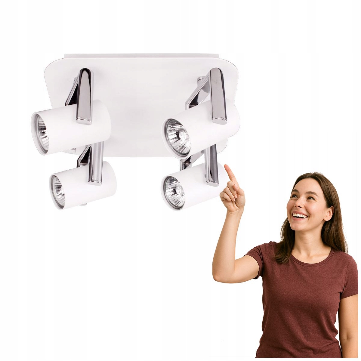 Lampa reflektor spot Bland FH31714SJ11-WCH Italux