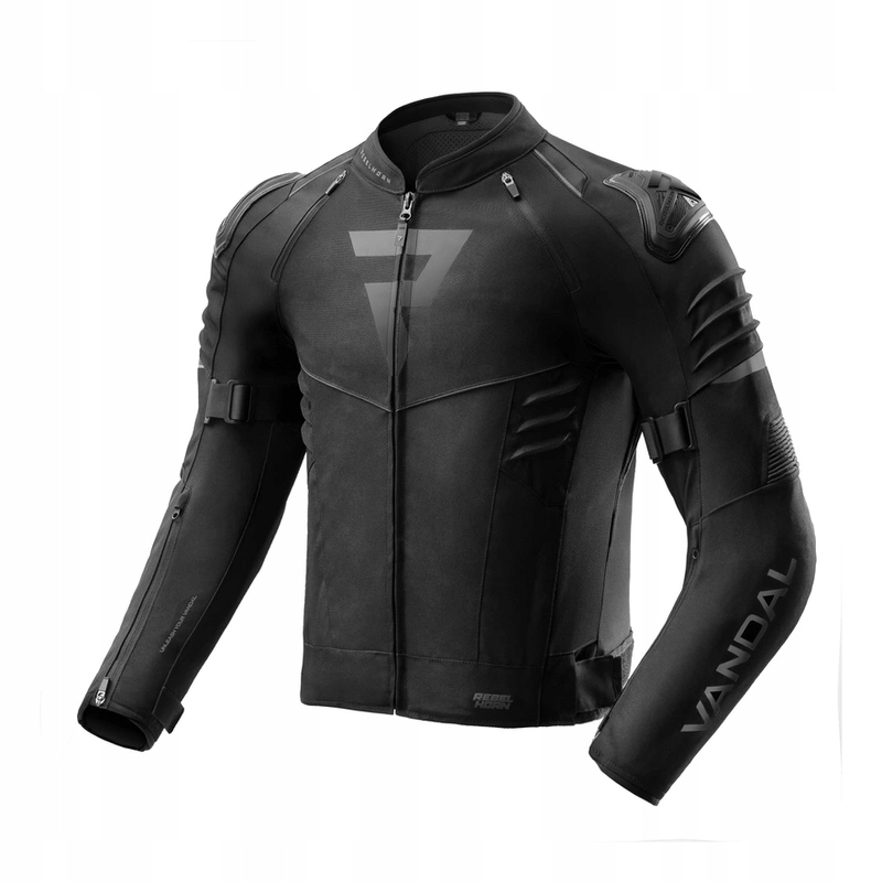 Textilní motocyklová bunda Rebelhorn Vandal 2 Black černá Bonus