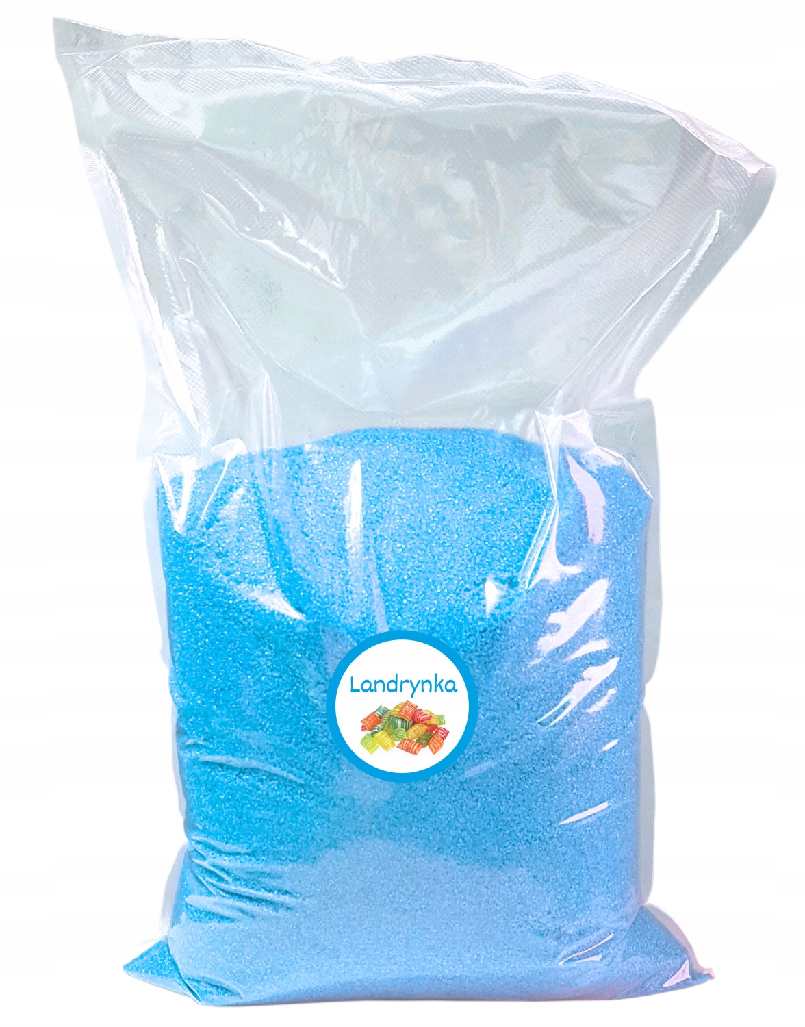 Cukier 5kg Niebieski Landrynka Do Waty Cukrowej Landrynkowy Doypack Suchy Model Cukier 5kg niebieski landrynka
