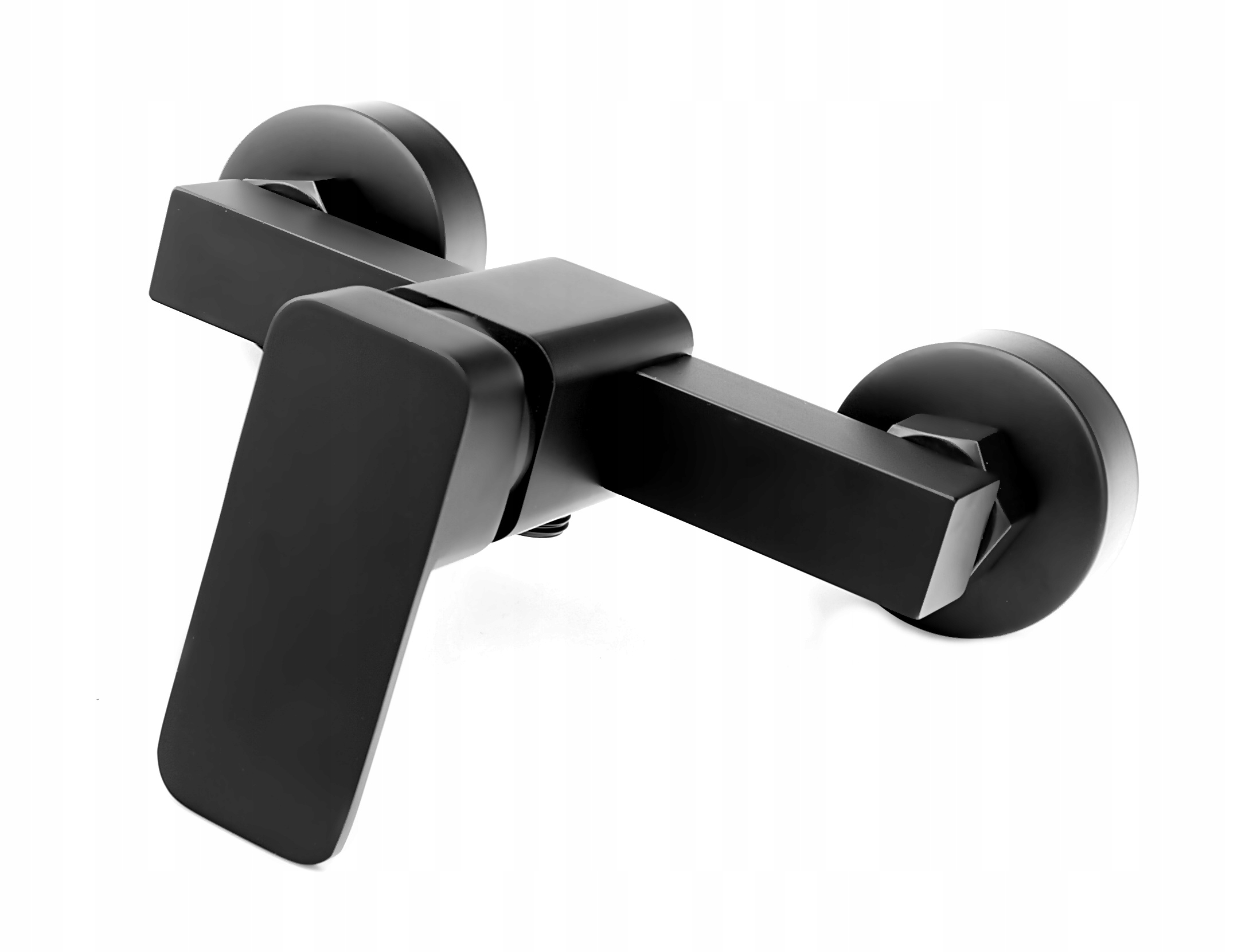 

Caro Czarna Bateria Natryskowa Prysznicowa Kwadrat