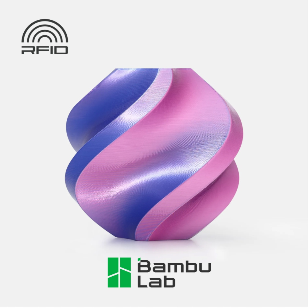 Filament Bambu Lab Pla Silk Dual Color 1,75mm 1kg z szpulą Neon City