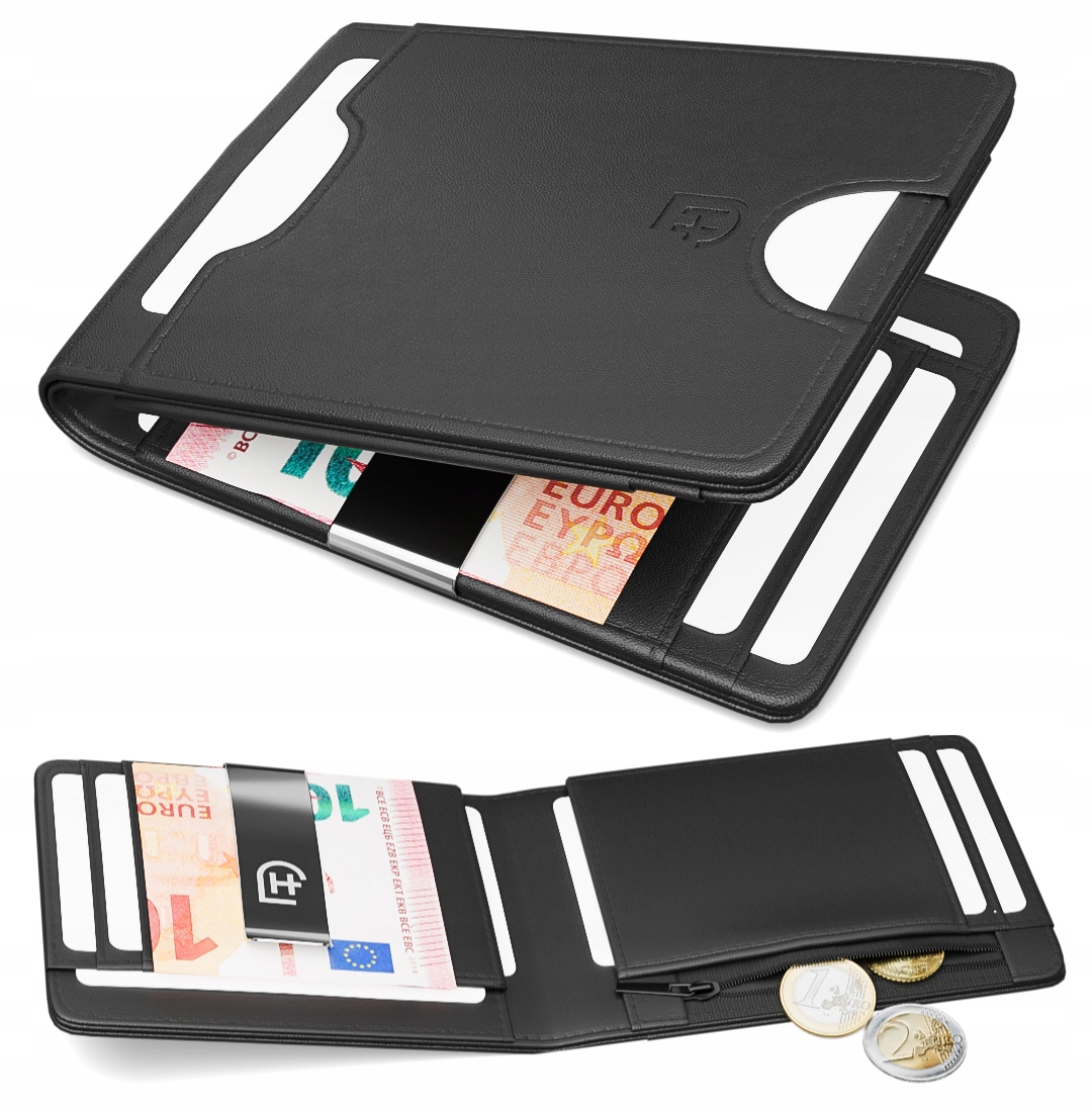 

James Hawk Smart Wallet skórzany portfel slim
