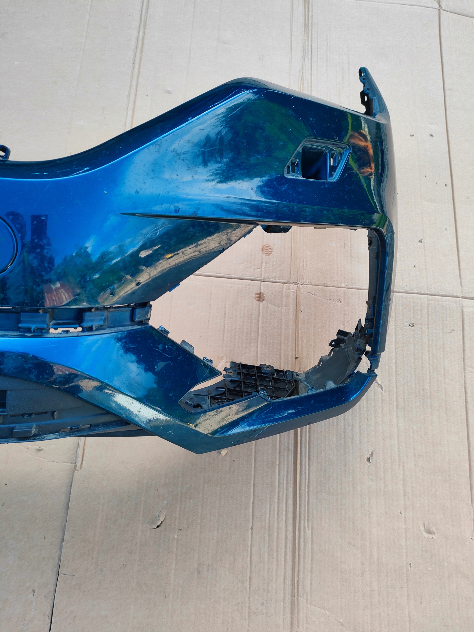 VW TOUAREG 3 III R-LINE front bumper front 760807039