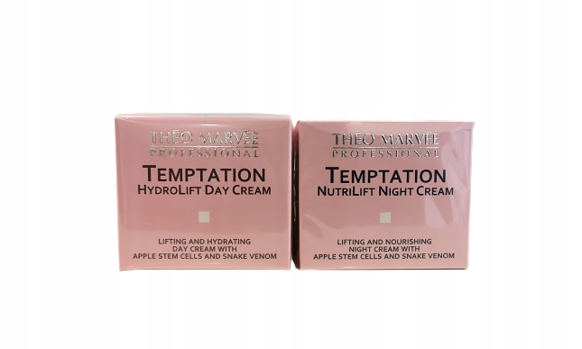 Theo Marvee Temptation Zestaw 2 Kosmetyków z Jadem Węża: Krem na Dzień, Noc