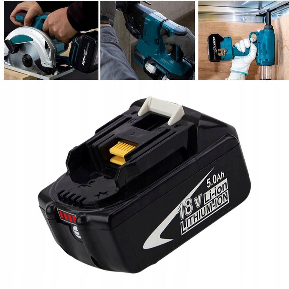 Baterie Akumulátor 18V 5Ah pro Makita 18V 5Ah BL1860B, BL1860, BL1850