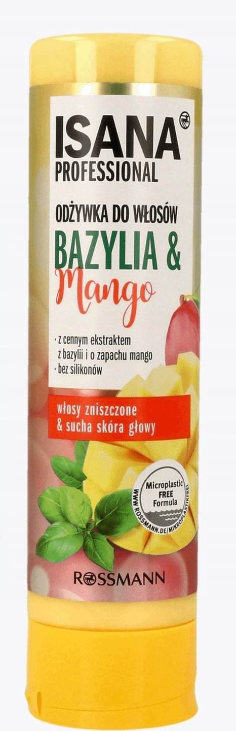 Isana Bazalka a mango kondicionér na vlasy 250 ml