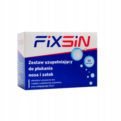 

Fixsin Zestaw do płukania nosa i zatok 30 saszetek
