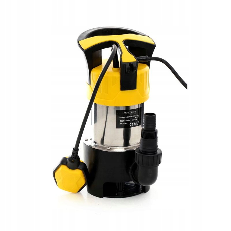 Čerpadlo na špinavou vodu 1850 W Automatický ponorný spínač Kraft&Dele