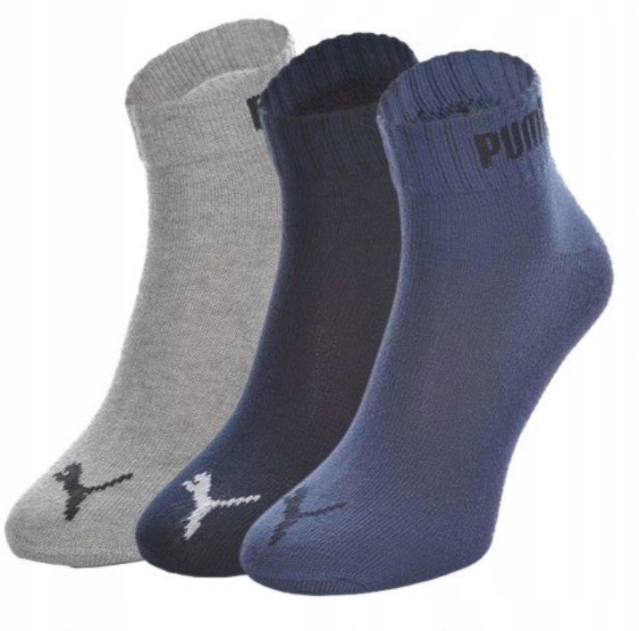 PUMA STOPKI SKARPETY QUARTER 43-46 6 PAR Marka Puma