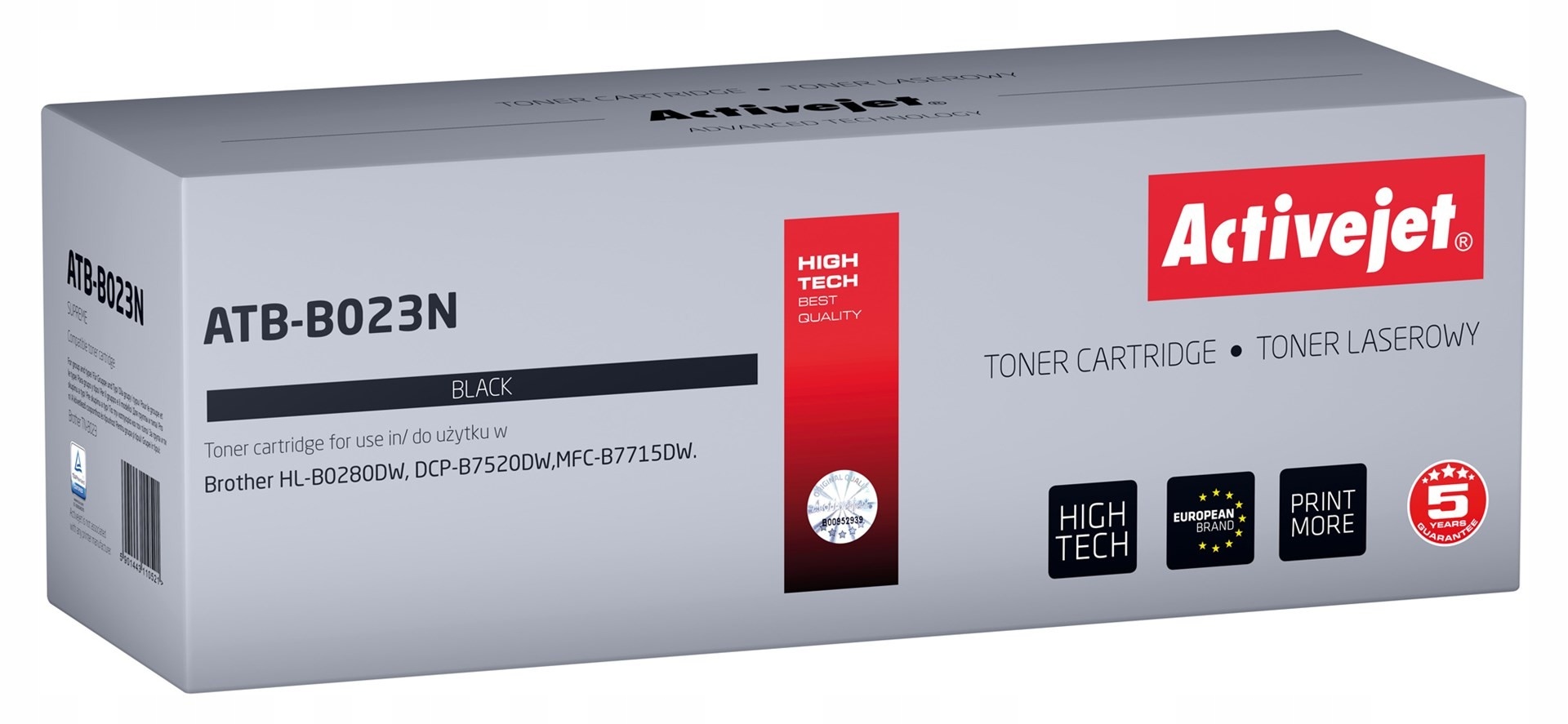 Activejet ATB-B023N Toner (zamiennik Brother TN-B023 Supreme