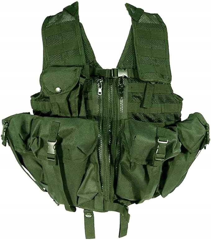 Mil-Tec Kamizelka Modułowa Reactor Zielony Od 8 Pockets