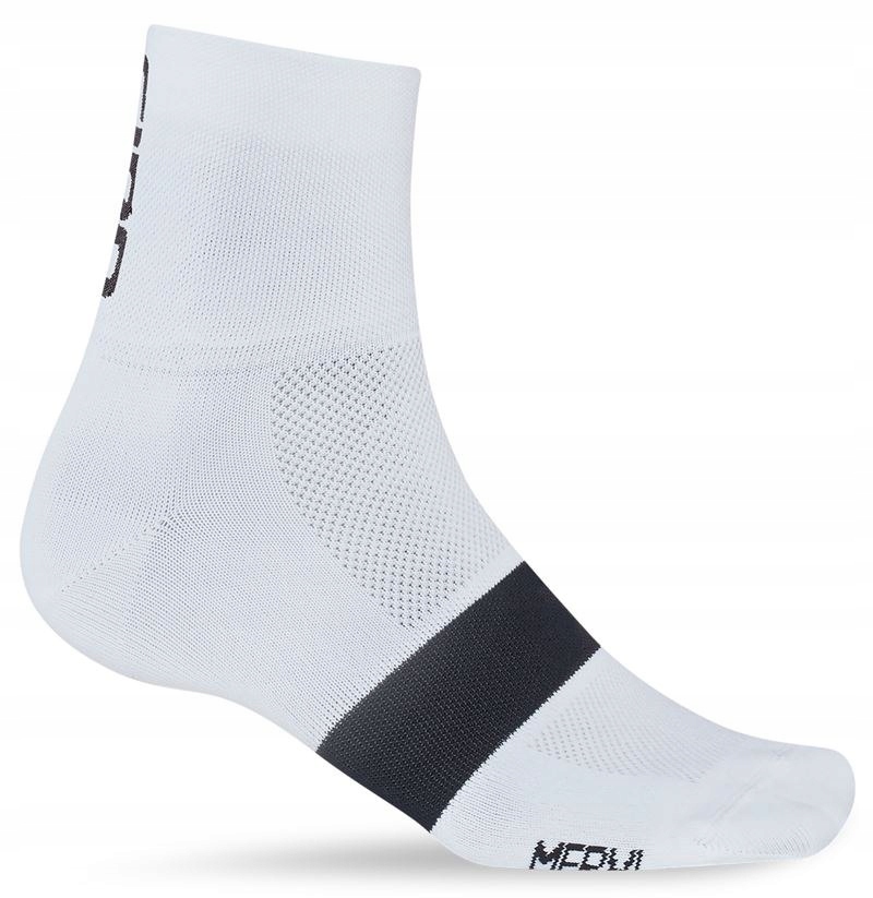 Skarpety Giro Classic Racer white black M (40-42)