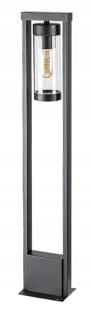 Lampa záhradný stĺpik moderný 1xE27 Kolta čierna matná 7387 Rabalux