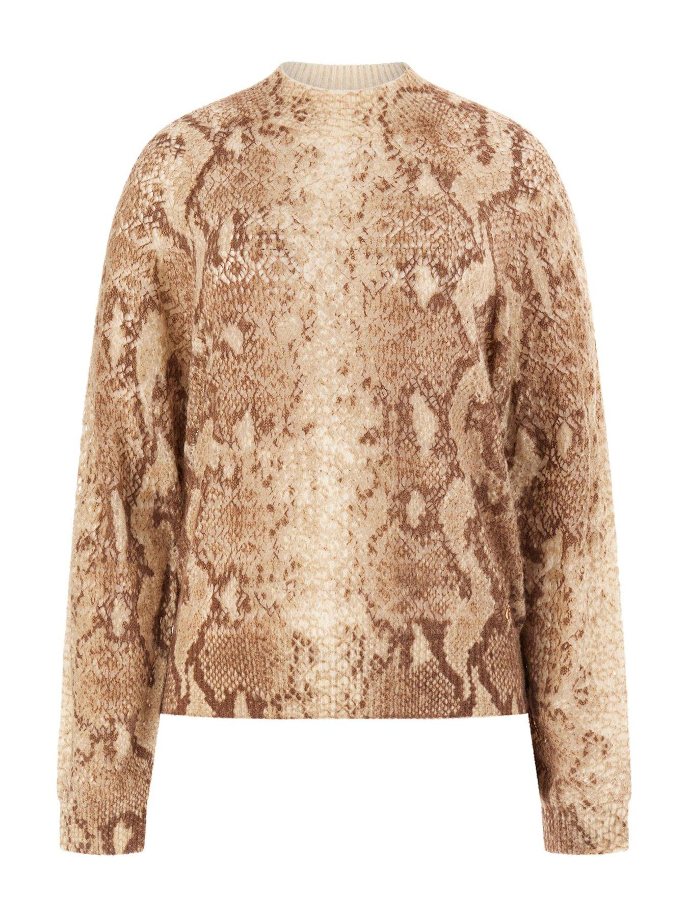 Guess Vzorovaný svetr se stojáčkem (s)