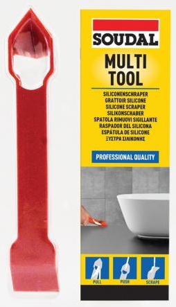 SOUDAL NÓŻ SKROBAK DO USUWANIA SILIKONU MULTI TOOL