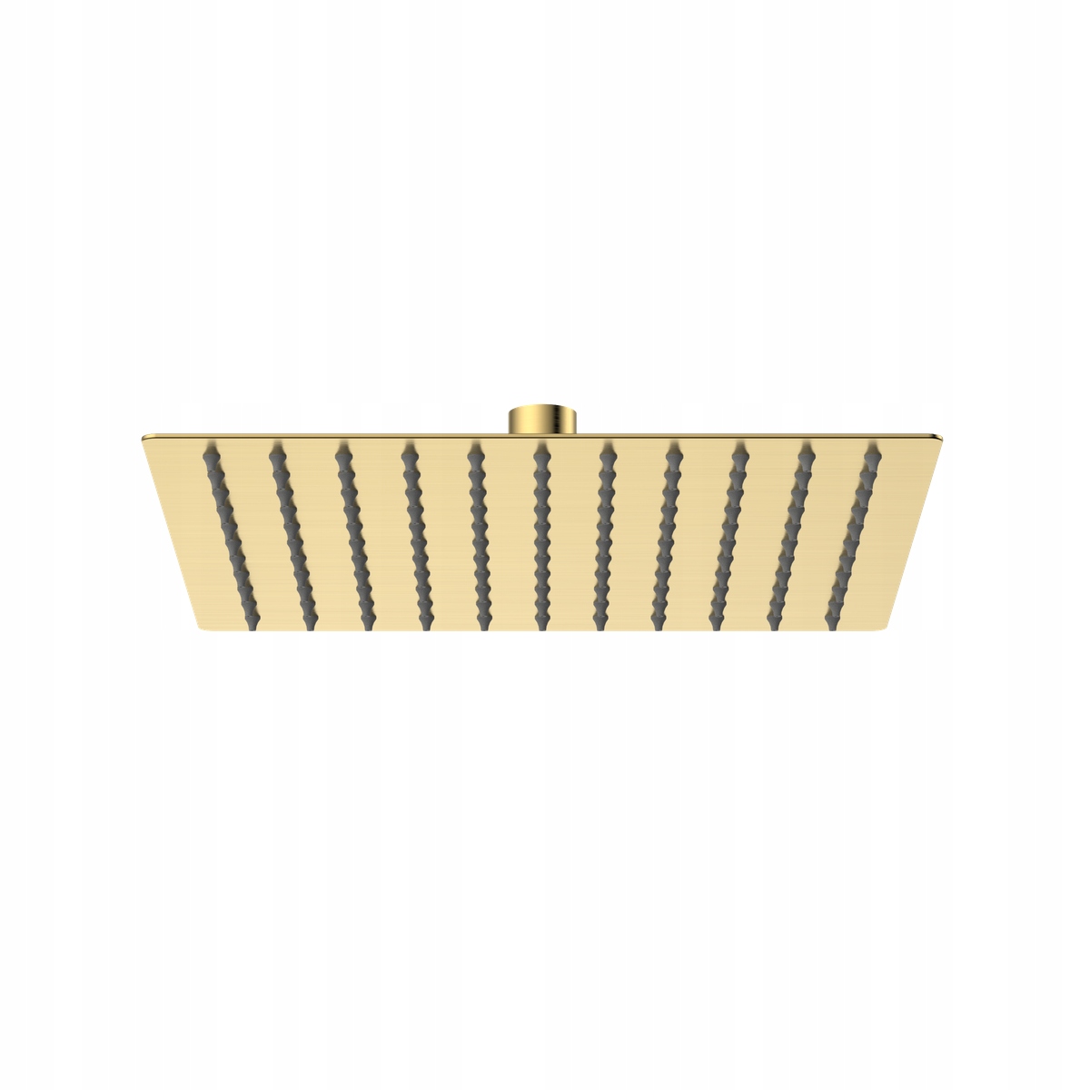 Dešťová sprcha čtvercová 25 x 25 cm Avapax Cube zlatá Brushed Gold