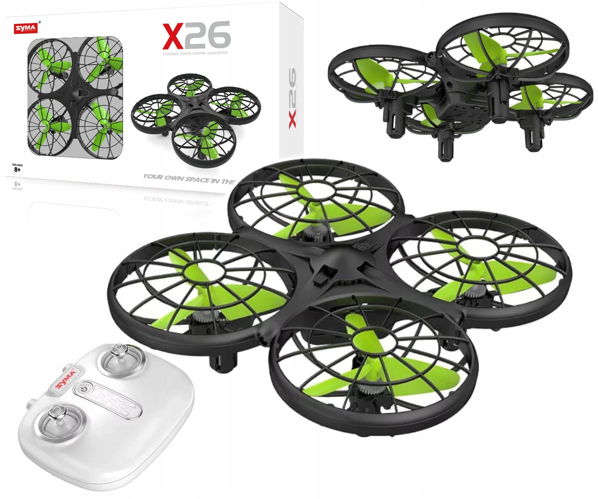 

Dron Syma X26 Rc Zawis , Łatwy Unika Przeszkody