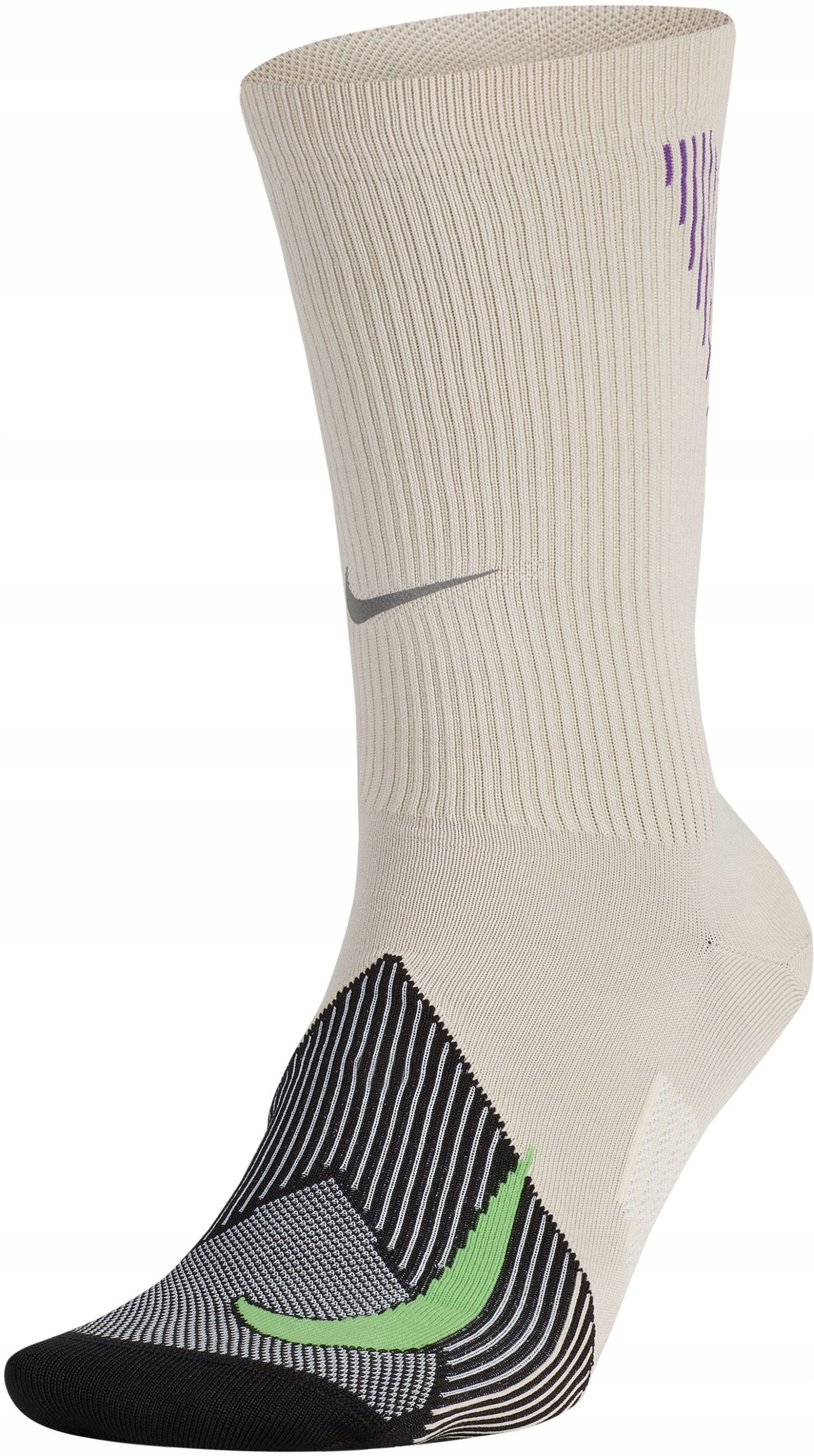 Nike Elite Lightweight Crew Running Socks, 1 para, rozmiar 44-45,5