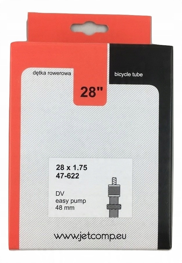 

Dętka Jet 28x1,75/2,125 DV 48mm D136