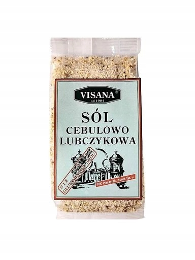 Levně 6 x Visana Cibulovo Lubczyková sůl 175 g