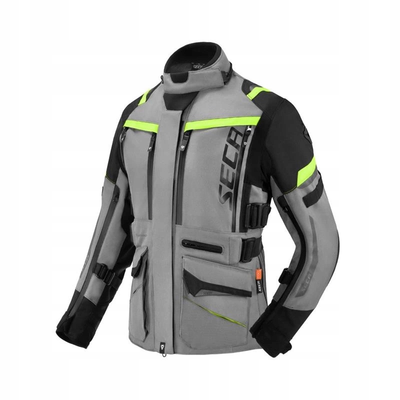 Dámska bunda Seca Arrakis III Lady Titanium šedá žltá fluo Darčeky