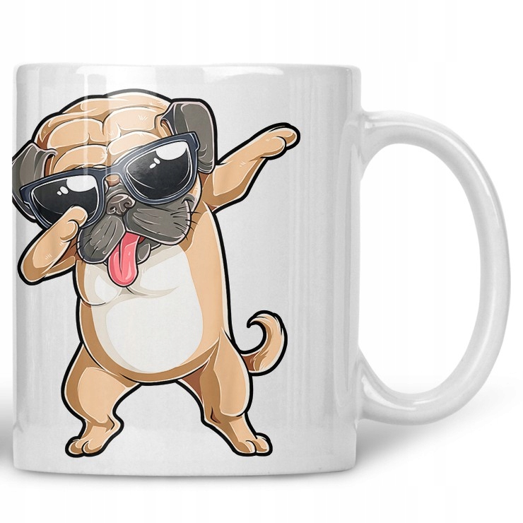 

Kubek Dabbing pug mops pies