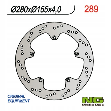 Ng Predná Brzdová Kotúčka Aprilia Rs 50, Yamaha Tzr 50 (280x155x4)