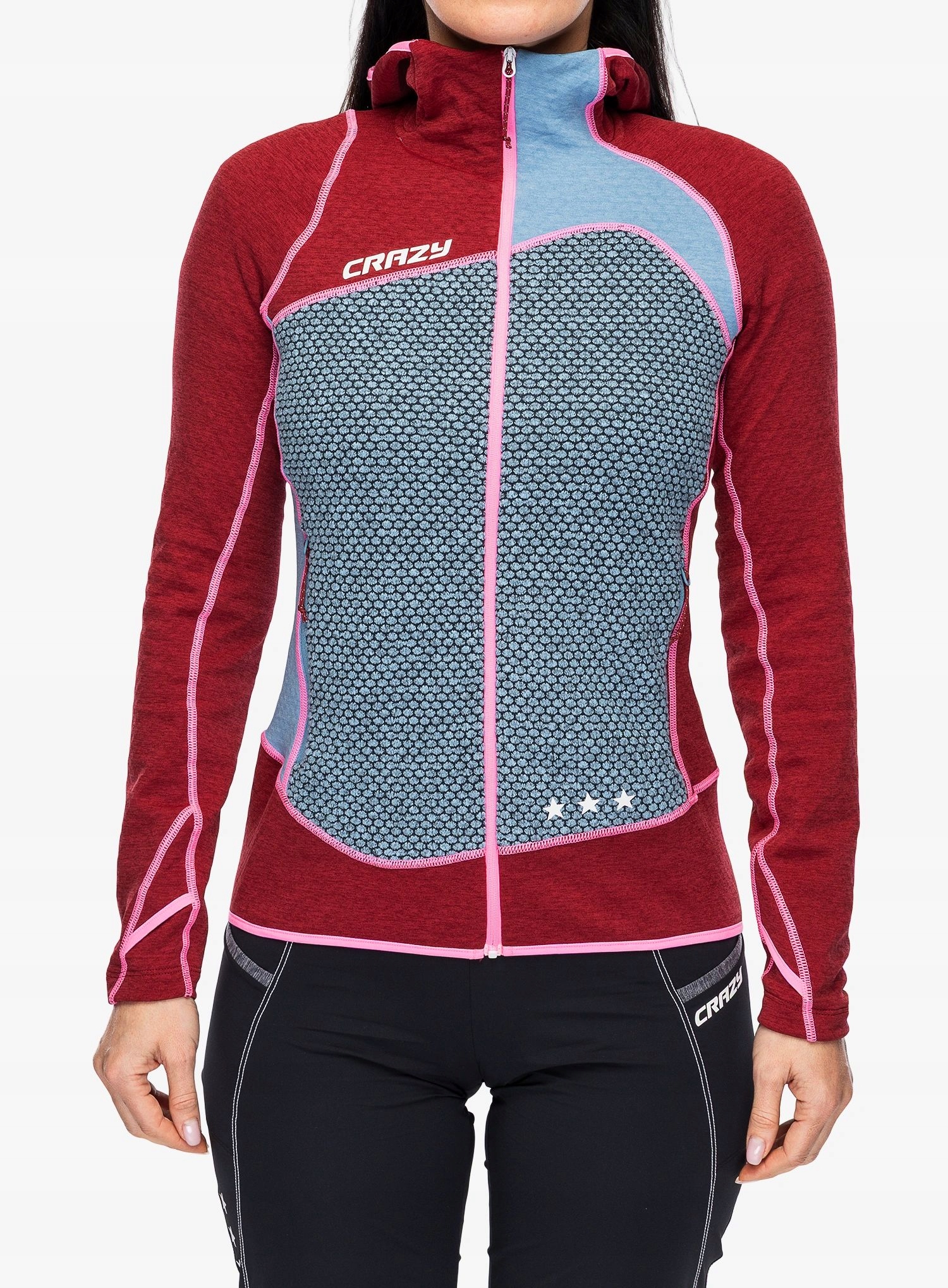 Bluza damska Crazy Pull Ionic blueberry/black Xs