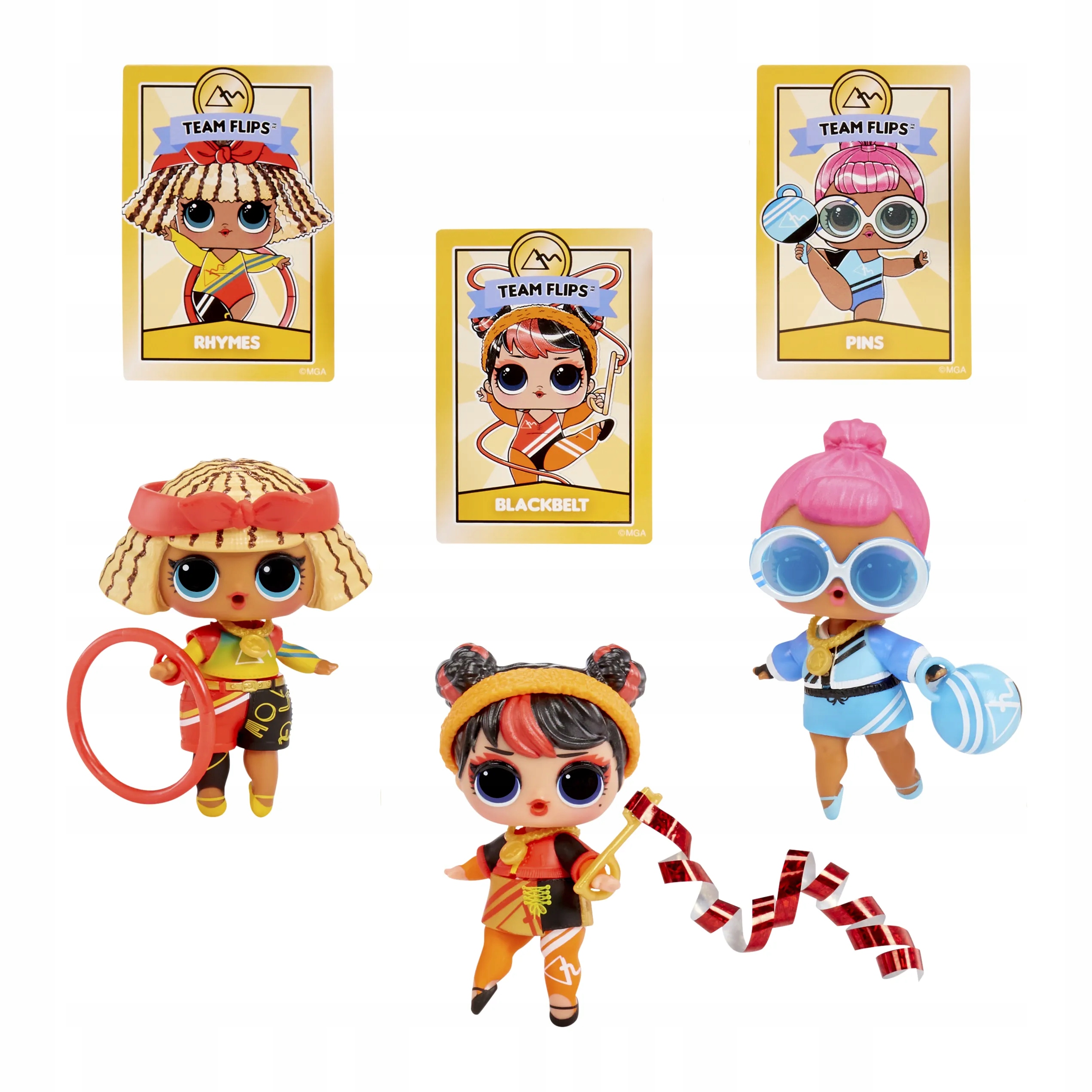 LALKA L.O.L. SURPRISE ALL STAR SPORTS GYM GIMNASTYCZKA W KULI Kod producenta 593317EUC