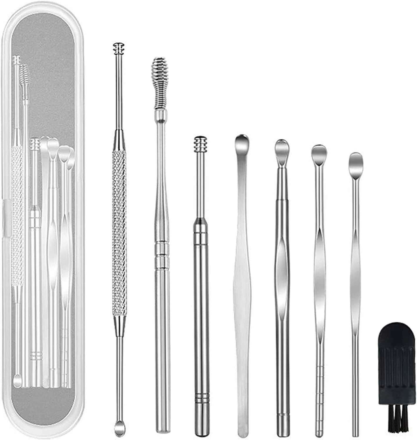 

Zestaw Narzędzi Do Czyszczenia Uszu Ze Stali 8 Szt