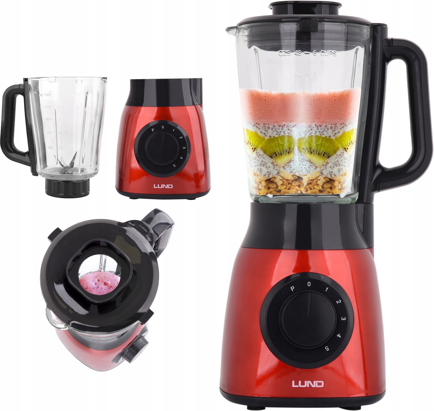 

Blender Kielichowy Do Koktajli 600W Kruszy Lód