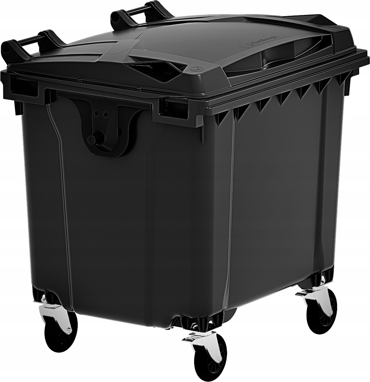 Pojemnik kontener kosz 1100l czarny śmieci odpady śmietnik eproeko Poznań