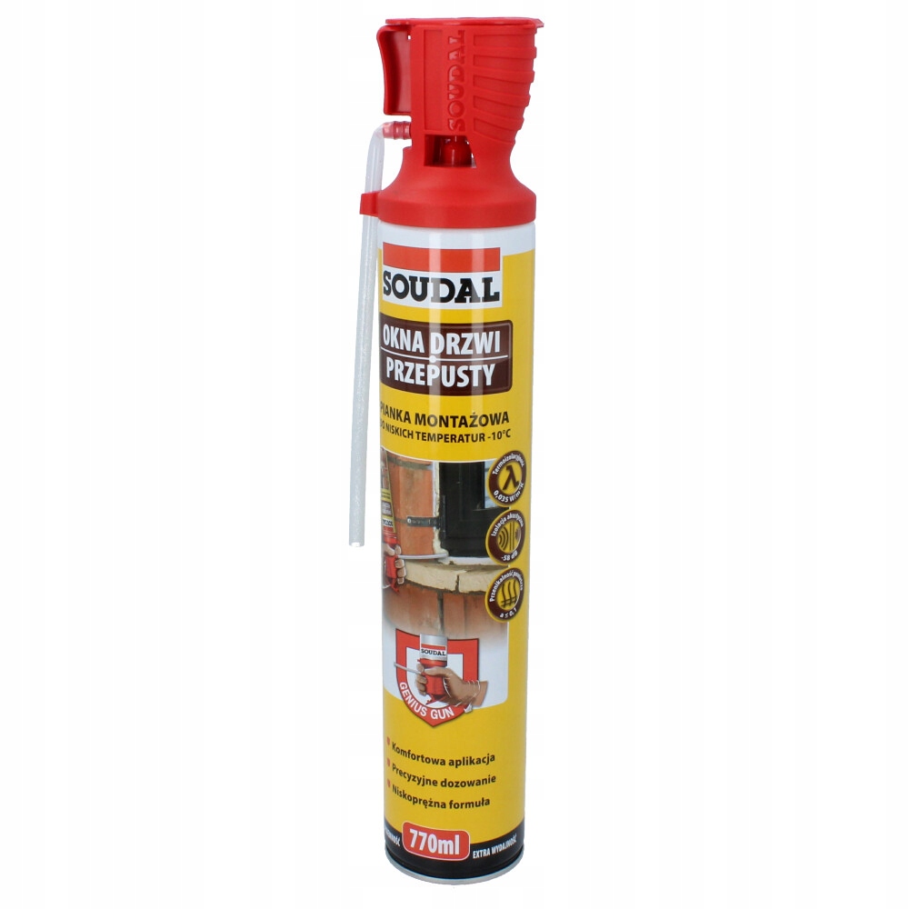 

Pianka do montażu i uszczelnienia 770 ml Soudal