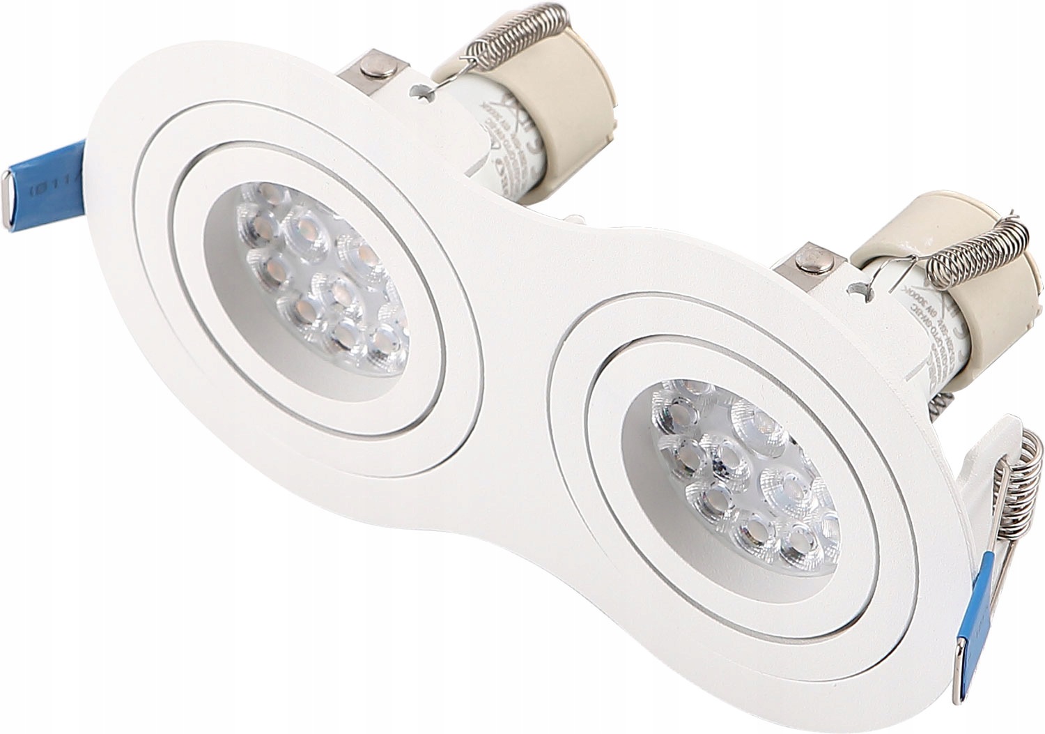 Podomítkové svítidlo s pohyblivými oválnými oky 2xgu10 50w signal Maxlight
