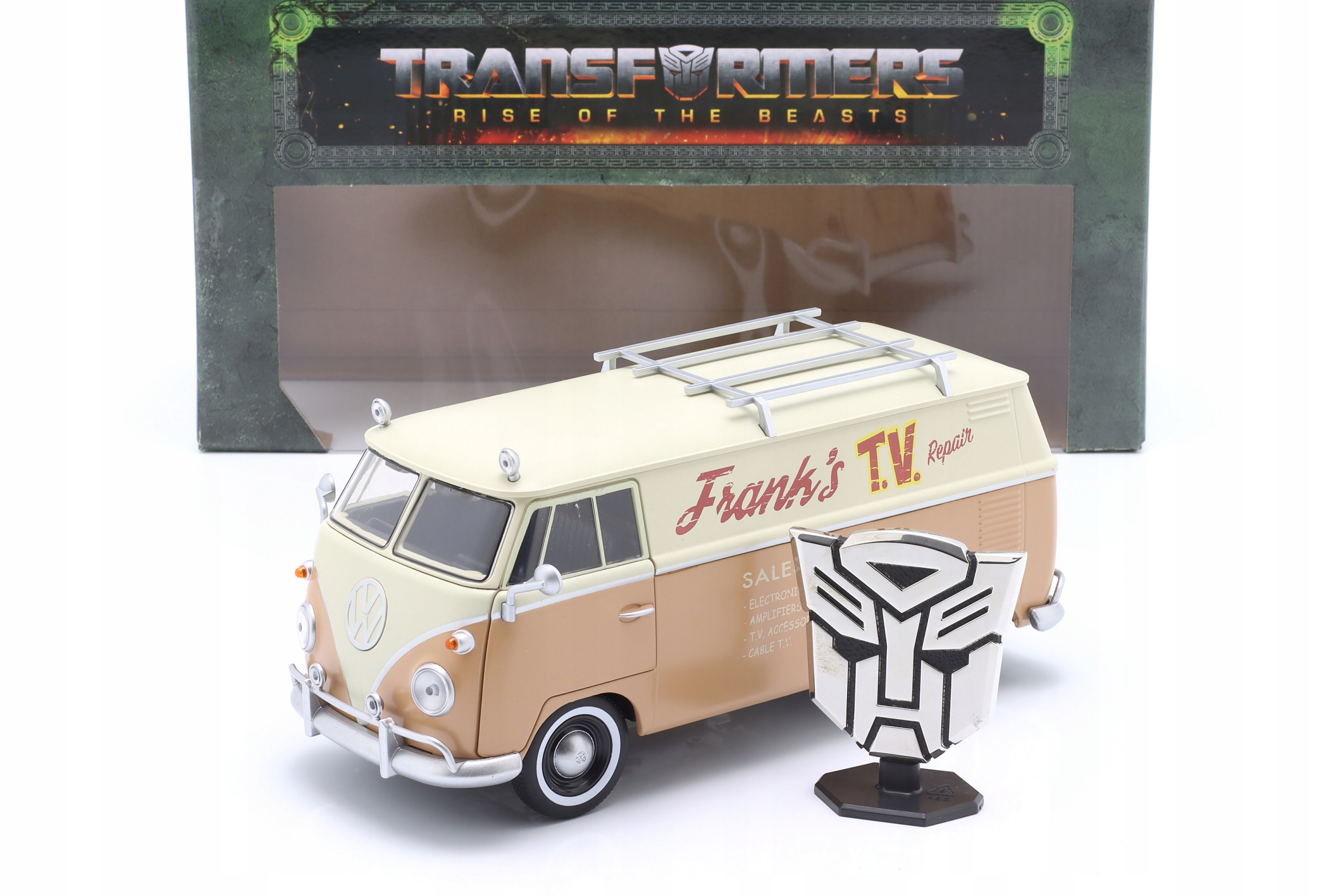 Volkswagen Vw T1 Bus Van Wheeljack 1965 Transformers Figurka Jada Toys 1:24