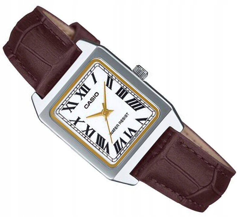 Dámské Klasické Obdélníkové Hodinky Casio LTP-B150L -7B2 Římské Číslice